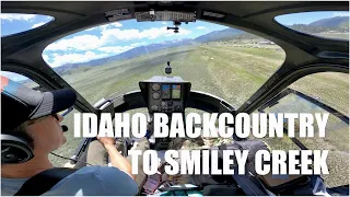 Helicopter Camping in Idaho