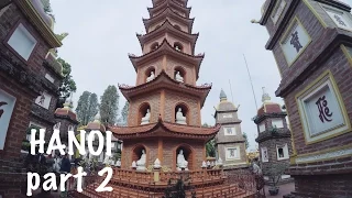 VLOG | Ханой #2 - Ночной рынок в Ханое. Пагода и Северное озеро.