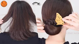 [Medium Bob] Hair arrangement that can be done with a layered cut