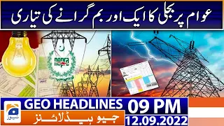 Geo News Headlines 9 PM - Electricity prices! | 12 September 2022