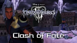 KINGDOM HEARTS III - Aqua VS Terra-Xehanort [Clash of Fate][Recreating Birth By Sleep]