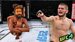 Khabib Nurmagomedov vs. Crazy Yogi (EA sports UFC 4)
