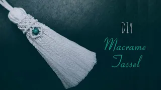 How to Make Macrame Tassel | Step by Step Tutorial