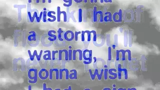 Storm Warning By: Hunter Hayes with Lyrics!