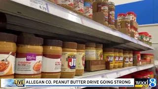 Allegan County peanut butter drive in need of donations