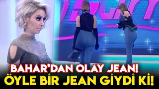 Bahar Candan,  Öyle Bir Jean Giydi ki Jüri Hayran Kaldı!