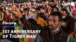 Ethiopia commemorates first anniversary of Tigray conflict | AFP