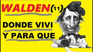 Henry David THOREAU | WALDEN o La vida en los bosques1️⃣1️⃣ 🏡 Donde viví y para que | AUDIOLIBRO 🎧📚