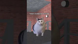 POV: You get sheriff in MM2 (cat edition) #fyp #mm2 #funny #relatable | tc: @Willyandgaming