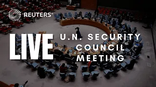 LIVE: U.N. Security Council discusses Russia's humanitarian resolution on Ukraine