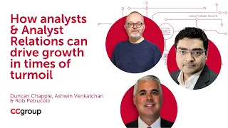 Webinar: How analysts & Analyst Relations can drive growth in times of turmoil?