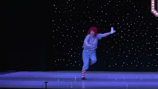 Oh yeah I did a raggedy Andy drag king dance(kinda)