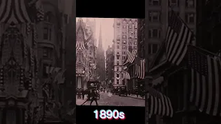 Evolution Of New York 1850 - 2022 #shorts #new york #NY #NYC #short #evolution