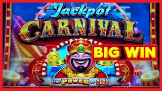 MAX BETS → BIG WINS on BOTH Features! Jackpot Carnival The Power of 88 Slot - AWESOME!