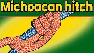 Michoacan Hitch, friction hitch for tree climbing.