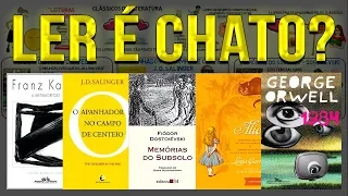 5 LIVROS QUE VOCÊ TEM QUE LER (se quiser) | Introdução à Literatura