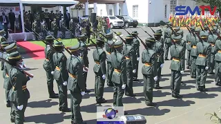 Zimbabwe Defence Forces March at State House
