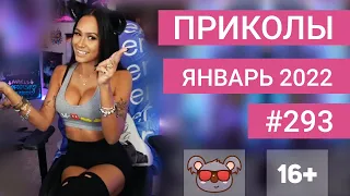 😂 ЛУЧШИЕ ПРИКОЛЫ ЯНВАРЬ 2022 | Я РЖАЛ ДО СЛЕЗ | Выпуск №293