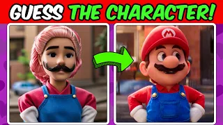 Guess SUPER MARIO MOVIE Characters in BARBIE STYLE!