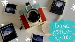 How to Use the Diana Instant Square? // Unboxing Video! // Lomography Diana Instant Square