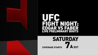 UFC Manila Pre-Show & Prelims on Sat. May 16 at 7 a.m. ET on Fight Network Canada