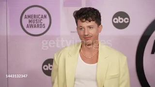 Charlie Puth on the red carpet at the 2022 AMA's | GettyImages