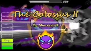 BEST SEQUEL! The Colossus II (Easy Demon) by Manix648 (All Ending Route)  [Geometry Dash]