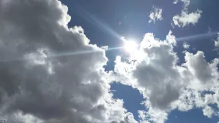 Clouds and sun time-lapse - Free stock footage