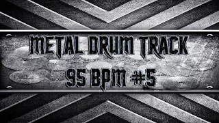 Sixx:A.M. Style Metal Drum Track 95 BPM (HQ,HD)