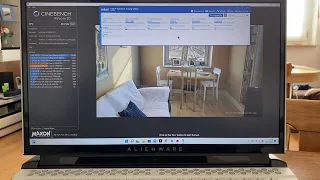 Alienware Area-51m R2 / Overclocking Settings / Cinebench r20 6254 Points