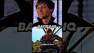 Symbiote Spider (Tobey Maguire) VS Iron Spider (Tom Holland) #shorts