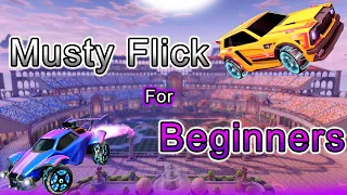 Musty Flick Tutorial! Rocket League For Beginners!