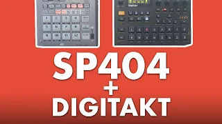 The SP404 and the Digitakt make a GREAT combo