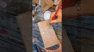 que hacer con cajas de cartón fácil #diy #artesanato #recycle #manualidades #craft #viral #shorts