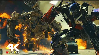 Transformers (2007) - Road battle scene [4K 60fps]