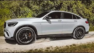 510 л.с. НОВЫЙ GLC 63 S с V8! АВТОБАН + OFFROAD! Буксуем в лесах Германии! Mercedes-AMG. Тест. Обзор