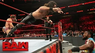 New Day vs. Rollins & Reigns vs. Jericho & Owens - Raw Tag Team Title Match: Raw, Dec. 13, 2016