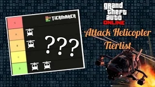 Attack Helicopter Tierlist (Ranked Best To Worst) I GTA Online