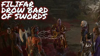 FILIFAR SWORD BARD TACTICIAN Part 6 | Baldur's Gate 3 4 Man Multipalyer Co-op