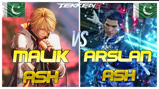 Tekken 8 ▰ ARSLAN ASH (Claudio) Vs MALIK ASH (Leo) ▰ Player Matches