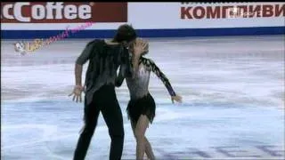 Europei Sheffield PAIRS FS -15/16- Tatiana VOLOSOZHAR  Maxim TRANKOV - 26/01/2012