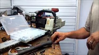 How to make chainsaw flywheel removal tool