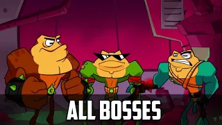 Battletoads (2020) All Bosses + Ending [1080p, 60fps]