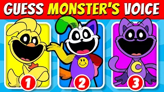 🔊🤩🎤Guess the Smiling Critters Voice (Poppy Playtime Chapter 3 Characters) Compilation #9
