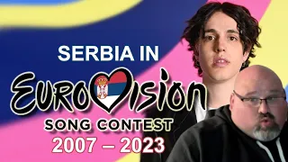 American Reacts to Serbia in Eurovision Song Contest (2007-2023)..