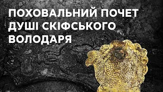 Поховальний почет скіфського правителя з Товстої Могили