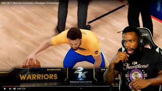 IT LOOKS SO REAL IT'S SCARY! NBA 2K21: Next-Gen Gameplay + Developer Commentary