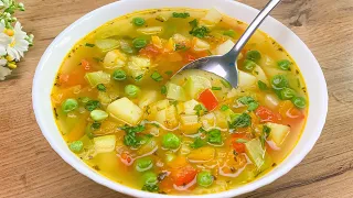 My grandmother gave me a wonderful soup recipe! I make this vegetable soup every day