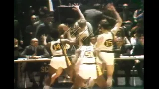 Pistol Pete Maravich with LSU in the 1970 National Invitational Tournament