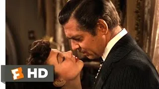 Gone with the Wind (3/6) Movie CLIP - You Need Kissing Badly (1939) HD